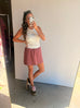 The Collins Skort - Plum