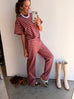 The Sutton Pants - Plum