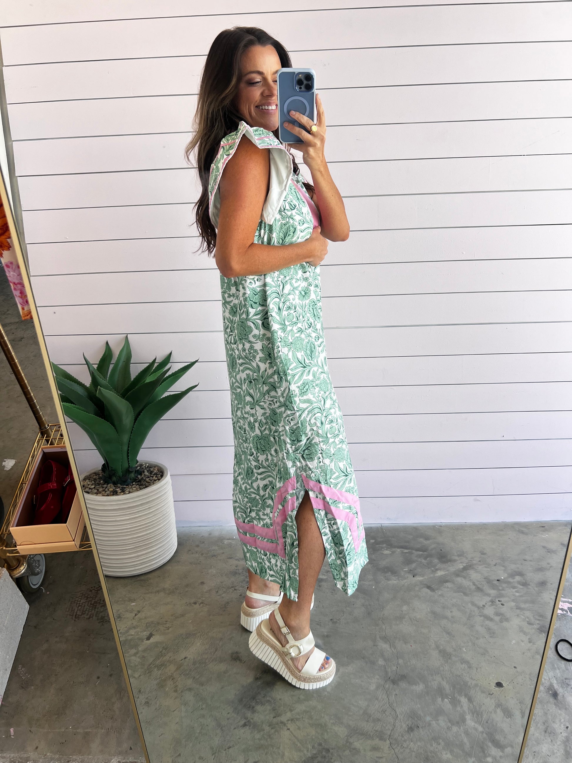 Prim but Proper Midi Dress