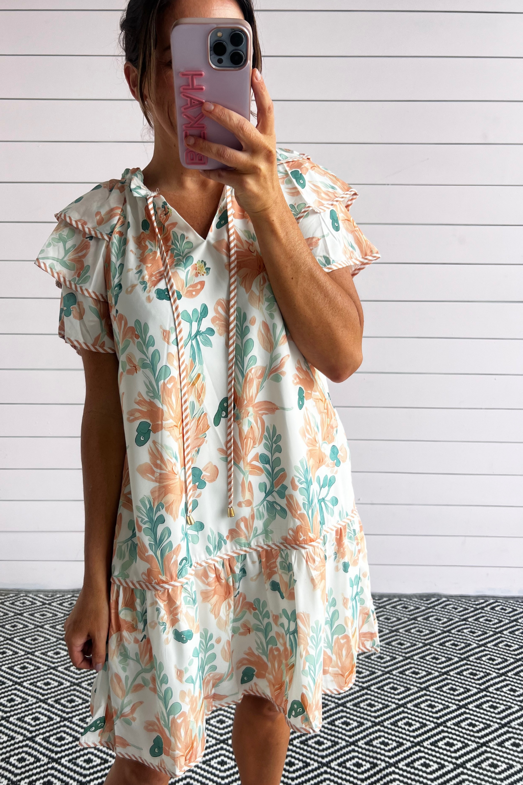 By My Side Dress- Orange