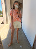 Check Me Out Blouse - Mango Mix
