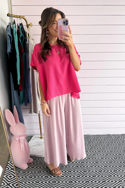 In a Breeze Pants - Light Rose