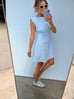 This One's For The Girls Dress - Powder Blue