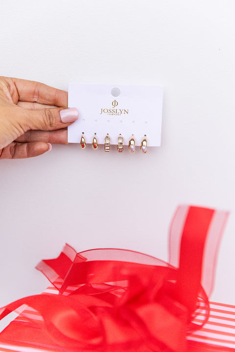 Huggies for all earring set