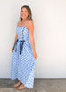 Too Sweet Midi Dress - Blue / Navy