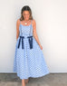 Too Sweet Midi Dress - Blue / Navy