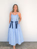 Too Sweet Midi Dress - Blue / Navy