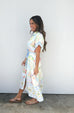 Rearview Town Dress - Ivory Multi