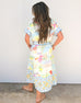 Rearview Town Dress - Ivory Multi
