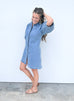 Jesus, Take The Wheel Dress - Denim