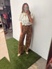Eye Of The Tiger Pants - Brown