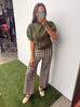 Work It Girl Blouse - Olive