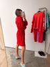 Cloud Comfort Dress - Red