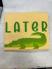 'Later Gator' Tee - Boxy Butter Yellow