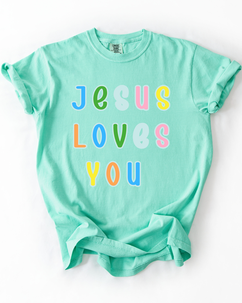 Jesus Loves You T-shirt -Island Reef