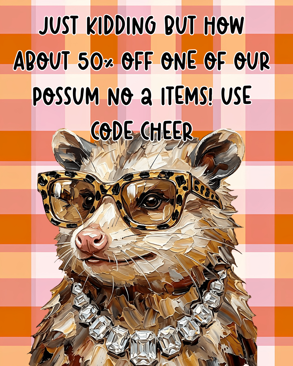 USE CODE CHEER for 50% off a tank!