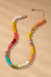 Rainbow Agate Beaded Necklace