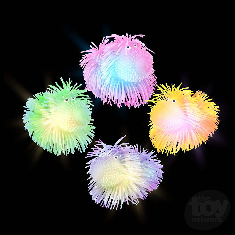 5.5" Light-Up Shaggy Dog Puffer