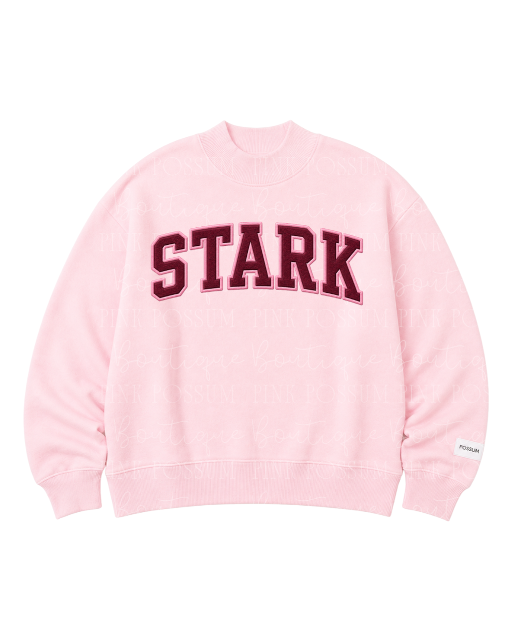 STARK Mock Neck - Pink PRE ORDER