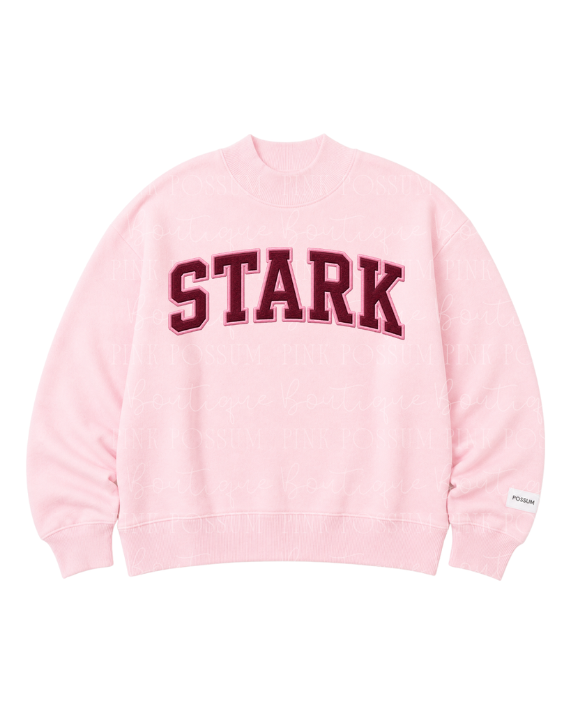 STARK Mock Neck - Pink PRE ORDER