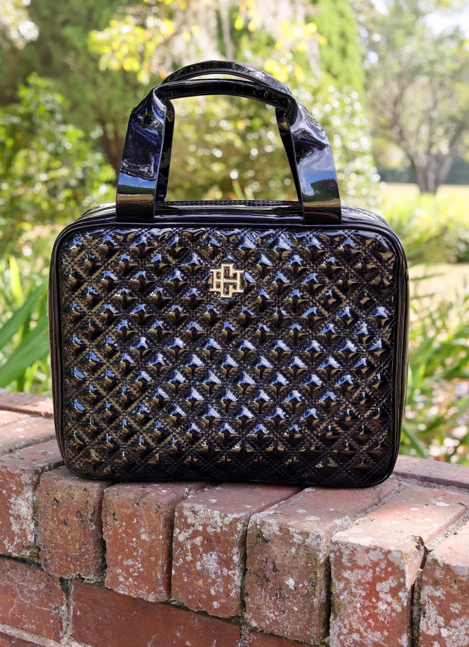 Punta Cana Large Train Case -Black