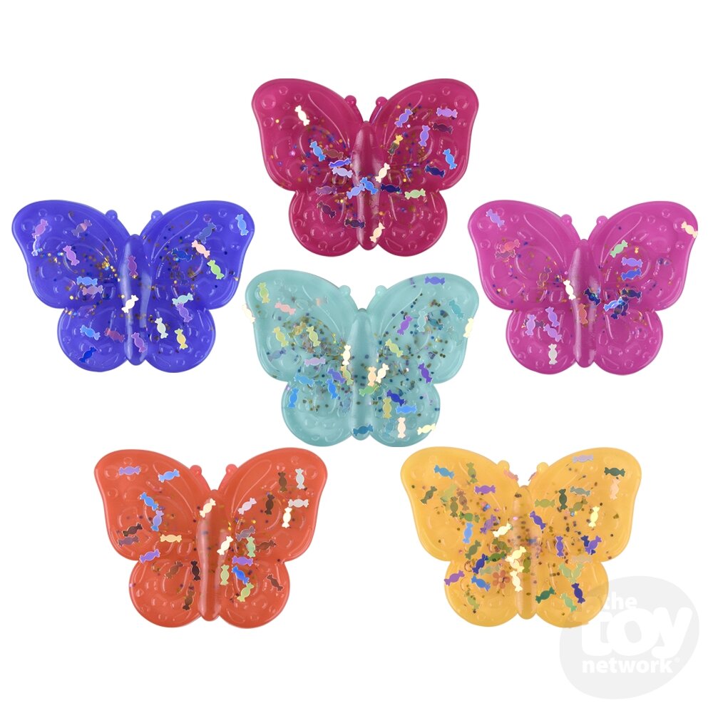 2.5'' Sticky Squish Butterfly