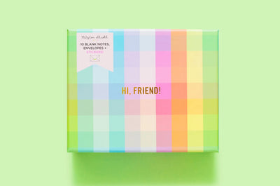 Hi Friend! Note Card Stationary