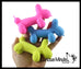 Scented Balloon Dog Crunchy Sand Filled Stress Ball