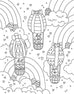 Easter Wonderland: Coloring Book: Paperback