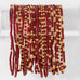 Stretch Seed Bead Solid Game Day Bracelets: Maroon
