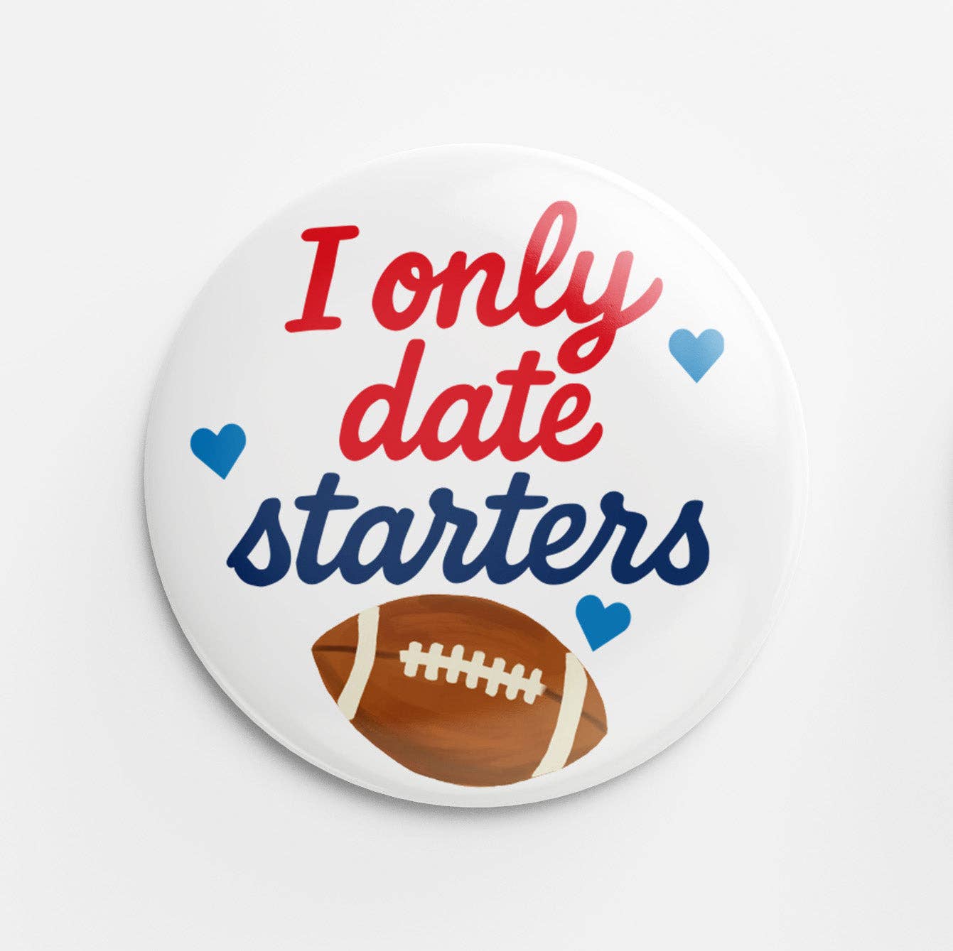 Starters Button (red & blue)