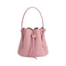 Laguna Mini Recycled Vegan Suede Top Handle Bag- Rose