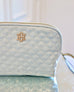 Capri Large Pouch Light Blue Patent