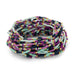 Assorted 2mm Stretch Seed Bead Bracelets: Blue/Mint/White