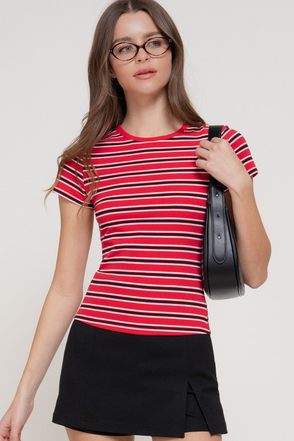 Red Stripe Top Sale
