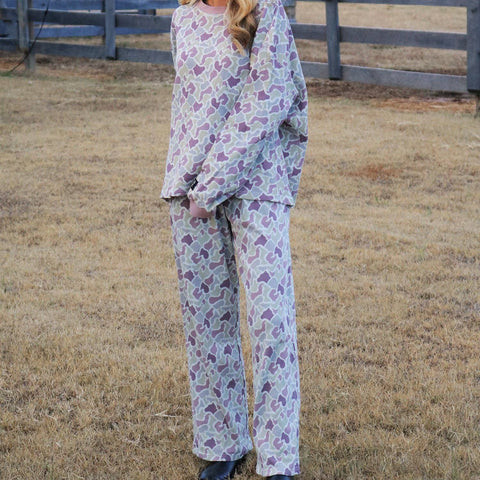 Lulumac Waffle Camo Pants