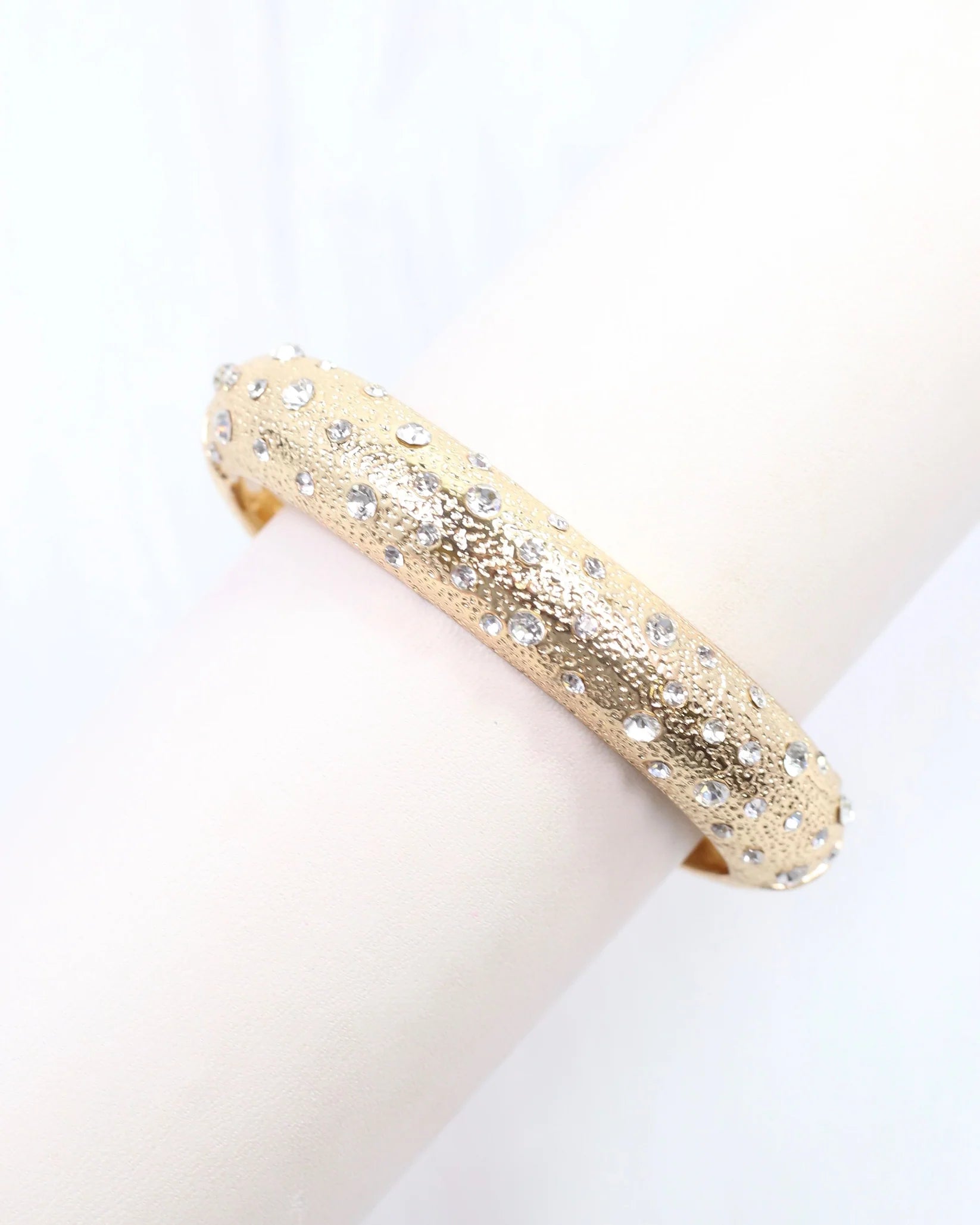 Denise Textured Bracelet Clear
