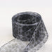 Satin Shoe Lace - Black Leopard
