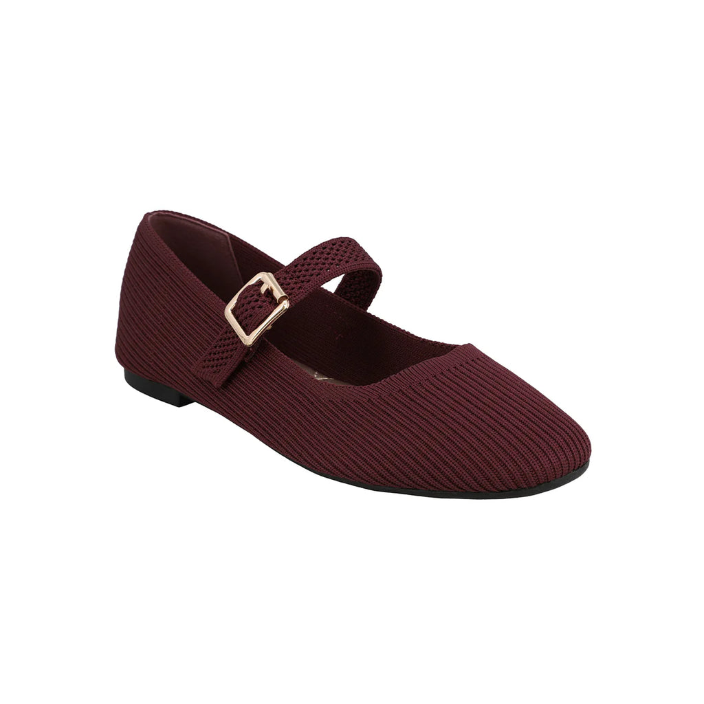 Brita Ballet Flat - Burgundy
