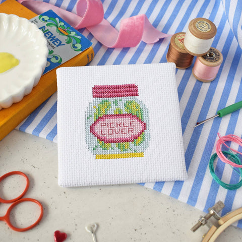 'Pickles' Mini Cross Stitch Kit