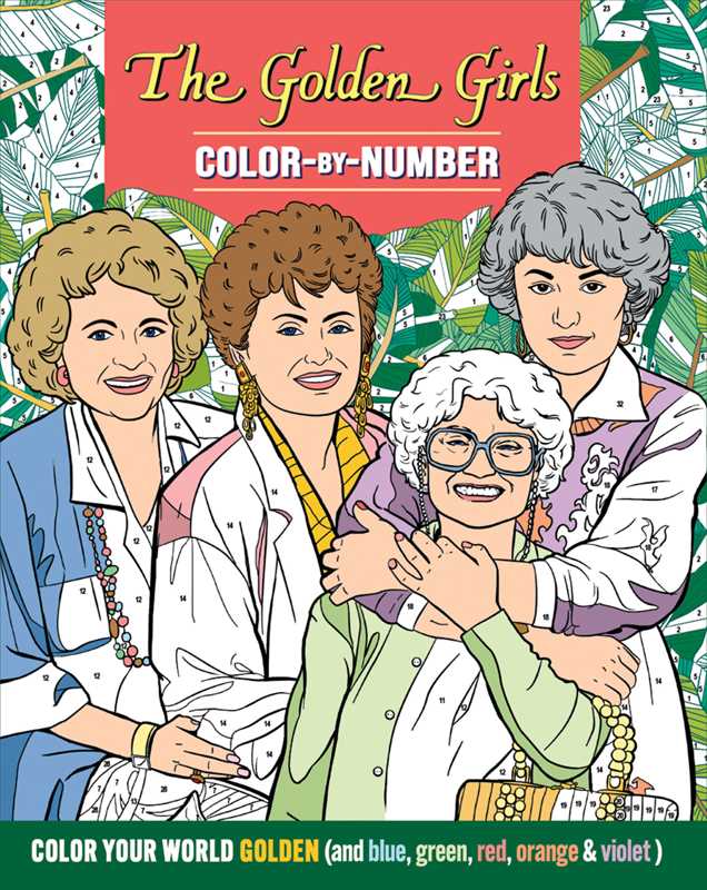 Golden Girls Color-by-Number by Editors of Thunder Bay Press: Flexibound
