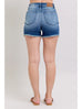 Before He Cheats Denim Shorts - Medium Blue