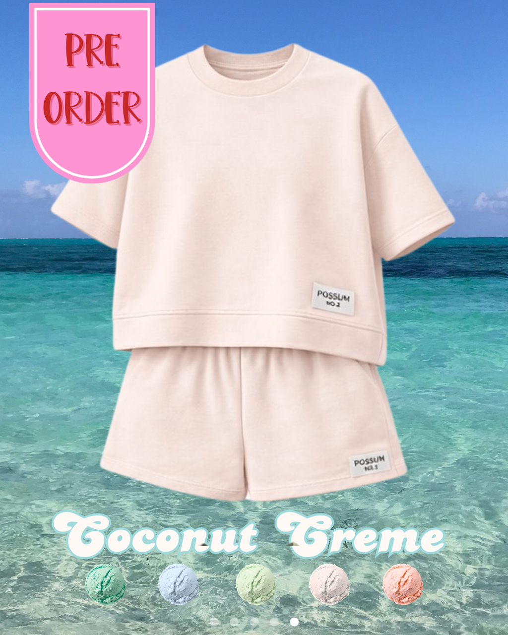 Sorbet Set- Coconut Creme