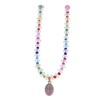 Kids Pink Cross necklace