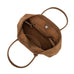Irene Vegan Suede Shoulder Bag - Tan