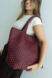Woven Tote -Pewter