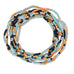 Assorted 2mm Stretch Seed Bead Bracelets: Blue/Mint/White