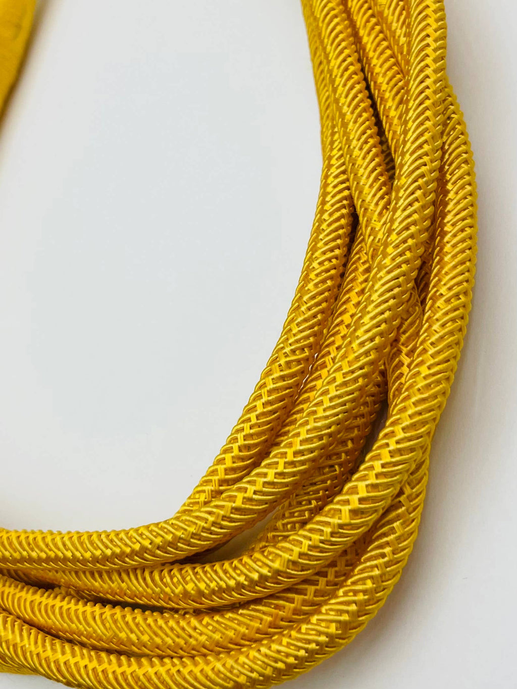 "Original" Slub 8-Strand Necklace (golden rod) NK261