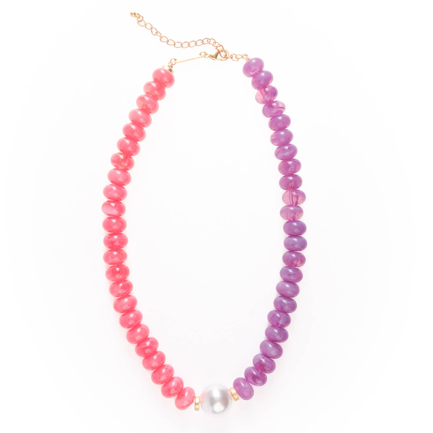 Necklace Riley Orchid/Coral