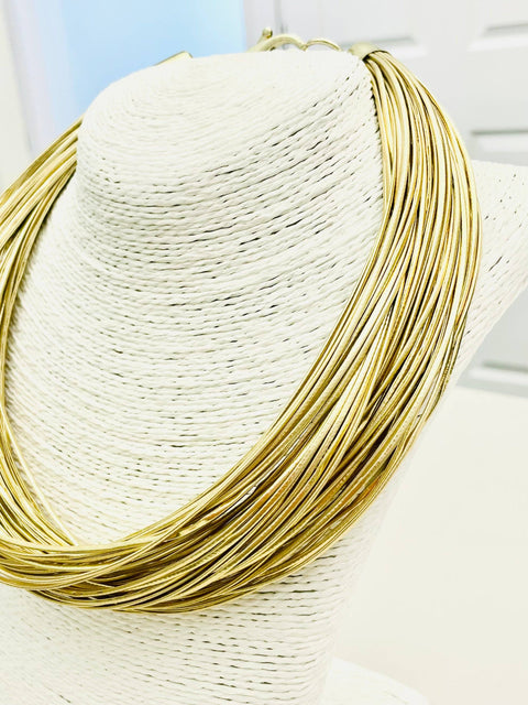 CHIC - Leatherette  Strand (gold)